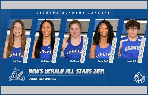 Five Lancers Named News Herald All-Stars